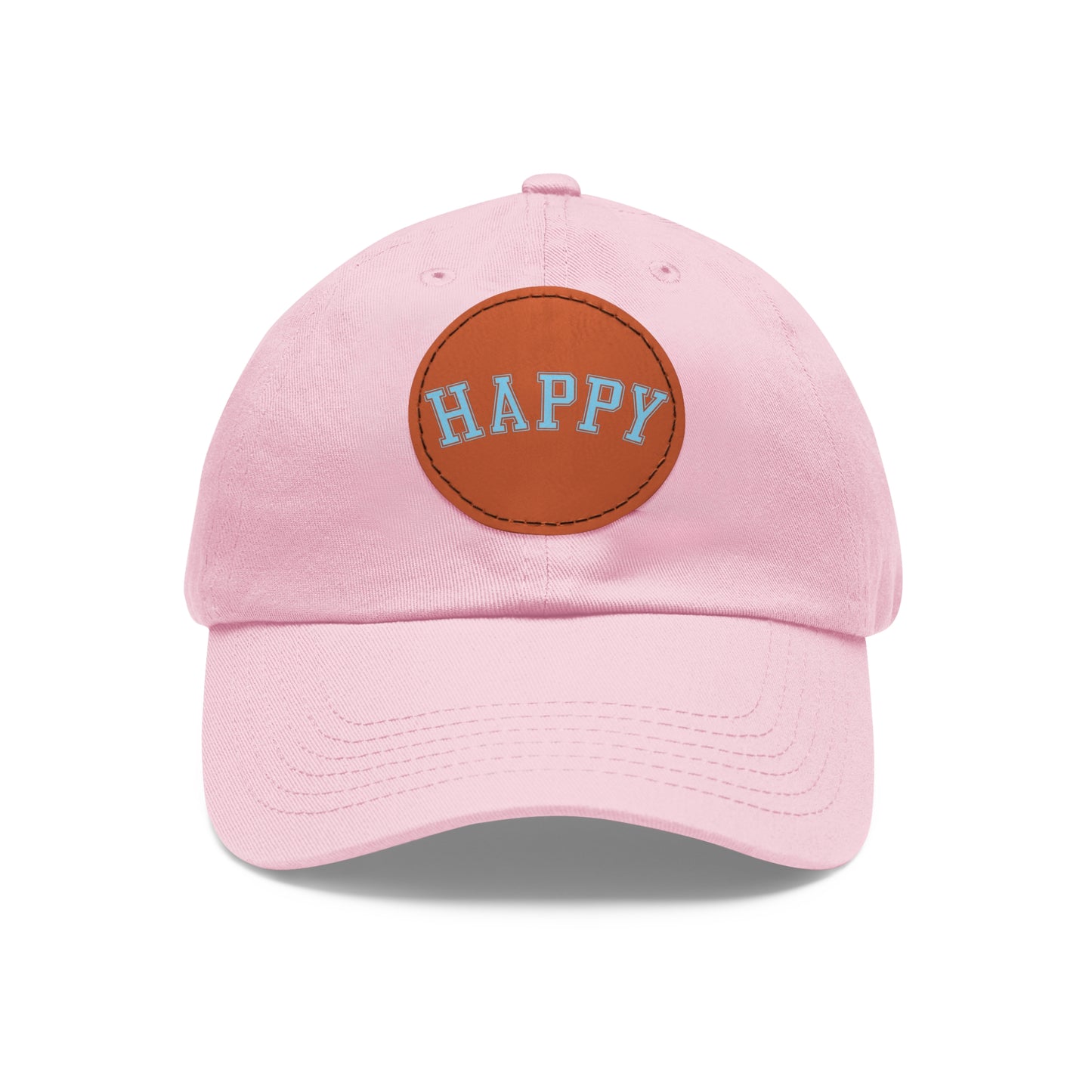 Leather Cap Patch (Round)