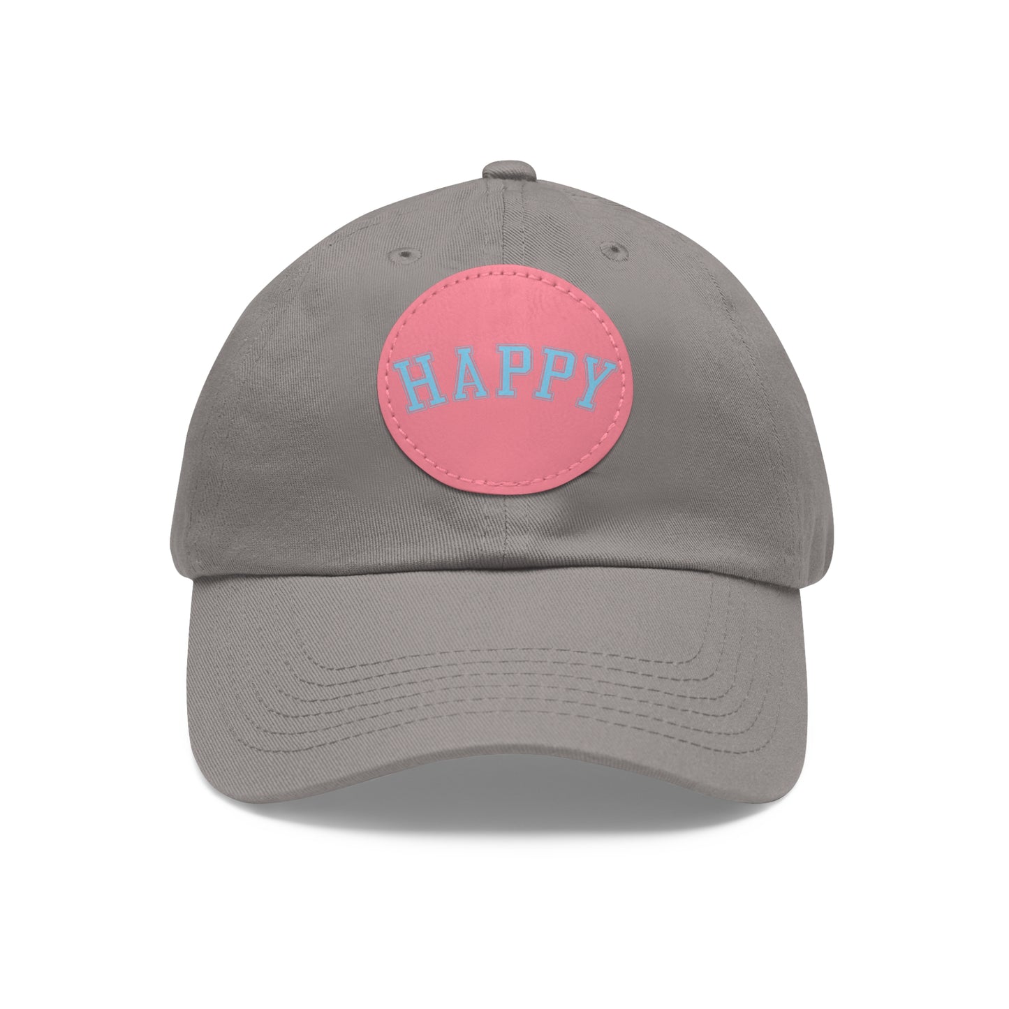 Leather Cap Patch (Round)